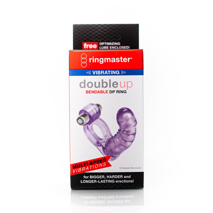 RingMaster Vibrating Double Up Bendable DP Ring